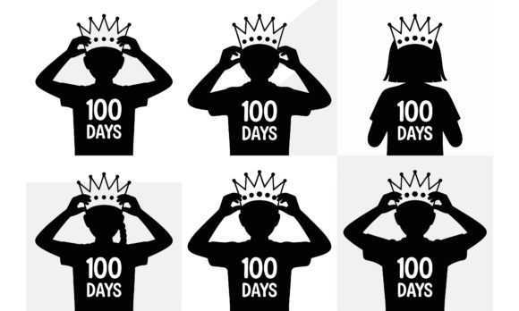 100 Days Graphics for Crafts & Blogs