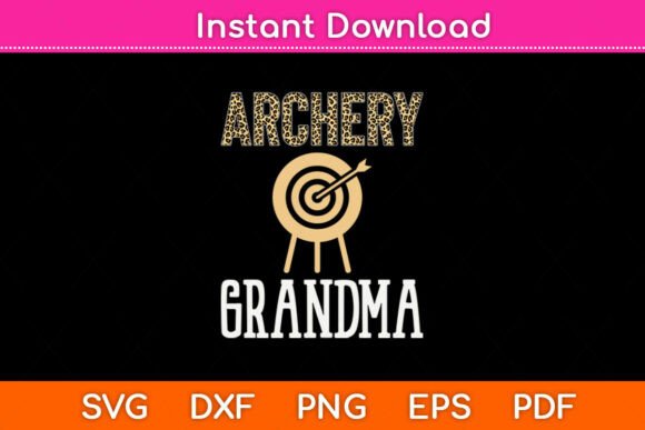Archery Grandma Graphics for Crafts Review