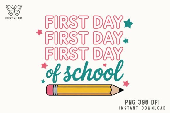 First Day of School Graphics for Crafts