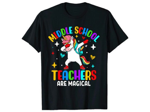 Graphics Freebies: Middle School Teachers SVG T-Shirt