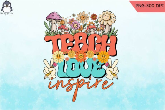 Groovy Teacher Graphics for Crafts Blogs