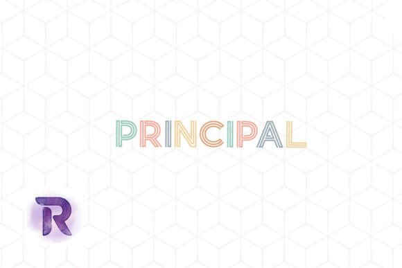 Retro School Graphics for Crafts & Branding