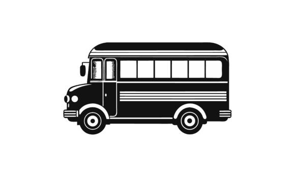 Review: Classic Black School Bus Silhouette for Embroidery