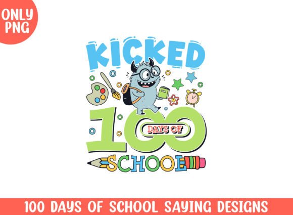 Review: Kicked 100 Days of School Cute Monster