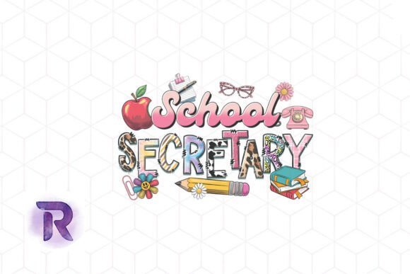 School Secretary PNG for Crafts & Graphics