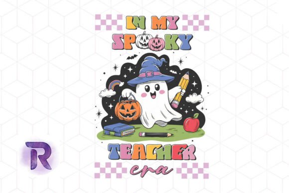 Spooky Teacher Era PNG: Graphics for Crafts