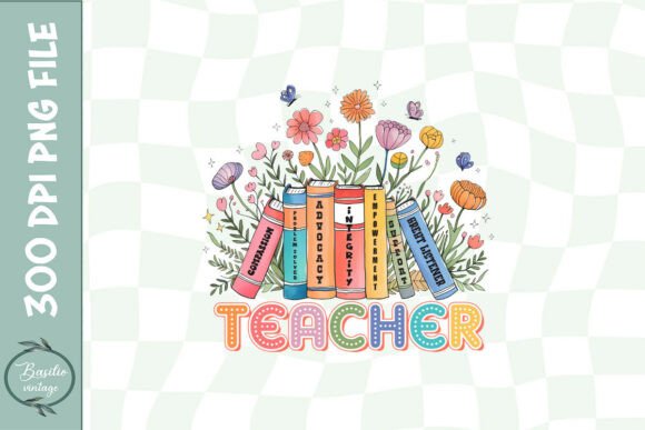 Teacher Compassion Passion PNG: Graphics for Crafts