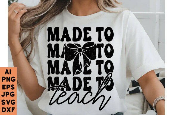 Teacher Life SVG: Graphics for T-Shirt Designs