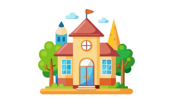 Vibrant School Graphics for Crafts